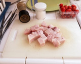 カジキマグロとプチトマトの串焼き作り方2写真