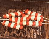 カジキマグロとプチトマトの串焼き作り方4写真