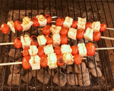 カジキマグロとプチトマトの串焼き作り方5写真