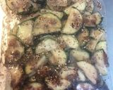 さっぱり美味しい　ズッキーニの梅和え作り方4写真
