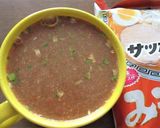 牛肉とフルーツ缶で冷やしサッポロ一番作り方2写真
