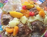 牛肉とフルーツ缶で冷やしサッポロ一番作り方5写真