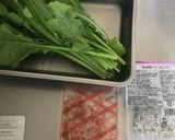 簡単　かぶの葉としらすのご飯のおとも作り方1写真