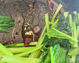 小松菜のカリカリベーコンバター炒め作り方4写真