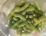 お弁当に最適。電子レンジで枝豆の茹で方。作り方4写真