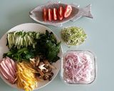 おしゃれな冷やし中華~作り方1写真