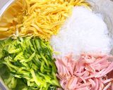 今井家のバンサンスー(中華風春雨サラダ)作り方9写真
