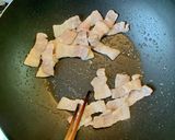 豚キムチ焼きそば作り方3写真