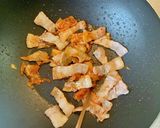 豚キムチ焼きそば作り方4写真
