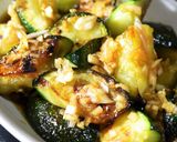 朝食にズッキーニトマトスクランブルエッグ作り方13写真