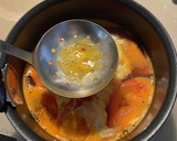 ＊ふんわり卵とトマトの豆板醤スープ作り方4写真