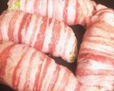 豚バラレタス巻き肉からジュワ〜作り方4写真
