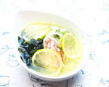 おだしで冷たい塩ラーメン作り方4写真