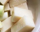お餅の豚バラ巻き作り方1写真