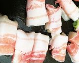 お餅の豚バラ巻き作り方3写真