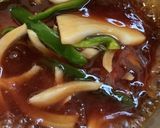 豚こま肉の甘酢あんかけ作り方4写真