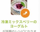 冷凍ミックスベリーのヨーグルト作り方8写真