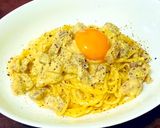 生クリーム不使用　濃厚カルボナーラ作り方7写真