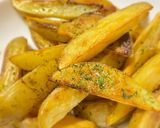 揚げない♫ 皮付きフライドポテト作り方10写真