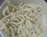 レンジで簡単！茹でうどん作り方2写真