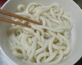 レンジで簡単！茹でうどん作り方4写真