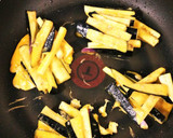簡単 しらす干し入りと茄子の かき揚げ作り方3写真