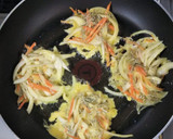 簡単 しらす干し入りと茄子の かき揚げ作り方4写真