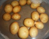 ごしゅう芋(極小ジャガイモ)の甘味噌炒め作り方2写真