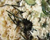 豆腐と胡瓜のせ、冷やしサッポロ一番作り方4写真