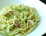 濃厚☆柚子胡椒クリームパスタ作り方3写真