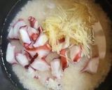 たこ飯とたこのガーリック炒め作り方3写真