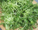 レンジで♡豚バラと豆苗ネギの重ね蒸し♪作り方3写真