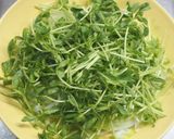 レンジで♡豚バラと豆苗ネギの重ね蒸し♪作り方4写真