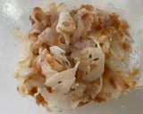 ごま油が決め手のれんこんの梅肉和え作り方2写真