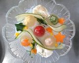 ☆白だし九龍球入り☆冷製春雨スープ☆作り方16写真