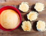 低糖質のしっとりおからチーズ蒸しケーキ作り方10写真