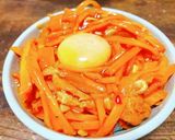 ご飯がニンジンのおかず〜ニンジンチリ丼〜作り方9写真