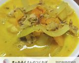 鯖缶のカレーミルクスープ作り方7写真