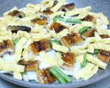 ウナギと油揚げの卵丼作り方1写真