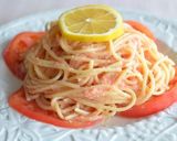 ランチ♡大好き明太子とトマトの冷製パスタ作り方7写真