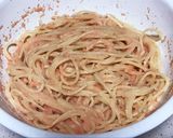 ランチ♡大好き明太子とトマトの冷製パスタ作り方5写真