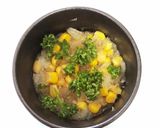 炊飯器で副菜も一緒に♡絶品エビピラフ作り方11写真