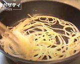 超簡単！明太子スパゲティ作り方4写真