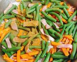サンド豆と人参のカレー炒め作り方3写真