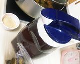 きび砂糖、りんご酢の梅シロップ作り方4写真