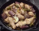 鶏手羽元の甘酢煮（野菜も添えて）作り方9写真