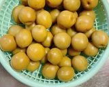 梅酒の梅が甘酸っぱいアンズに！調味料0作り方1写真