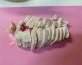 サラダチキンと三つ葉のサラダ作り方2写真
