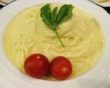 そうめんの冷製クリームパスタ風作り方11写真