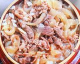 牛肉と玉ねぎの甘辛煮釜飯作り方7写真